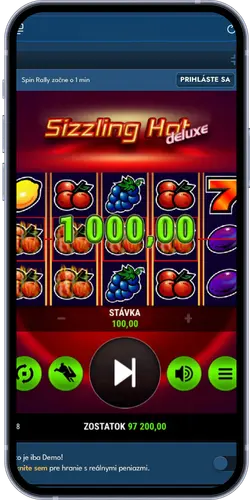 Autoplay nastavenie v automate Sizzling Hot Deluxe